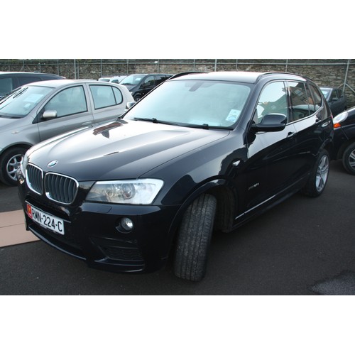 32 - RMN224C
Black BMW X3 XDRIVE M SPORT
First Registered 26.07.2013
Approx 95,416 miles
Auto Diesel