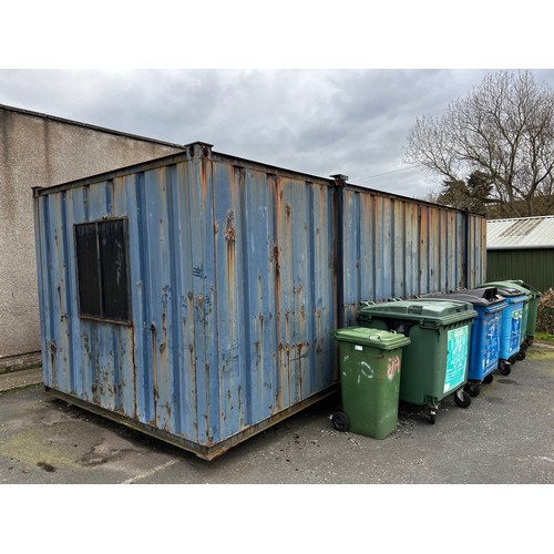 104 - 30ft welfare unit
Kitchen and dining area, 2x WC, 1x Shower and 1x Drying Room area
Security shutter... 