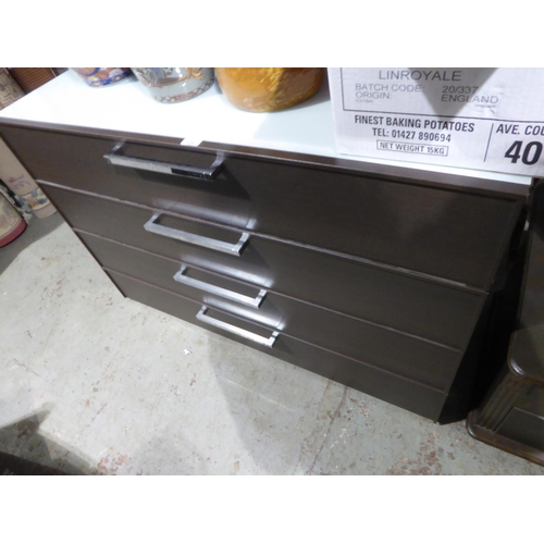 104 - Modern four drawer chest of drawers