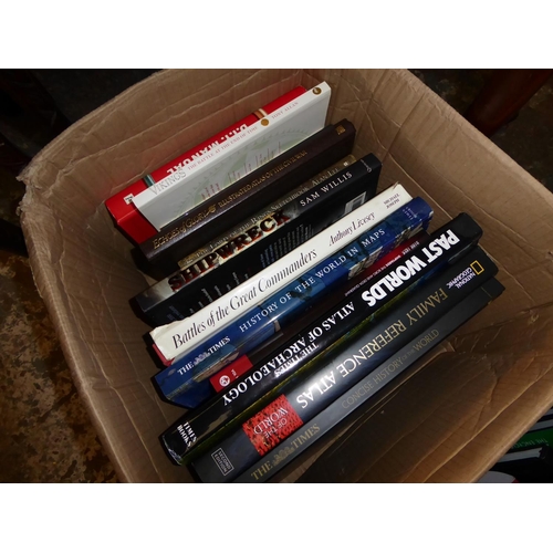 176 - Two boxes of assorted books