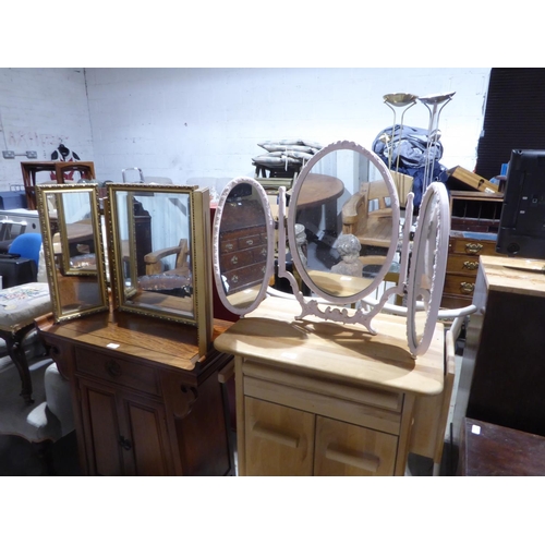 54 - Two dressing table mirrors