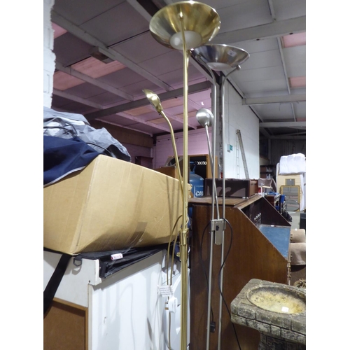 85 - Two floor standing lamps