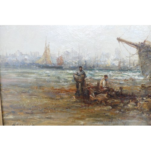 468 - William Edward Webb
Unloading the Catch
Oil on Canvas
Signed
20x30ins