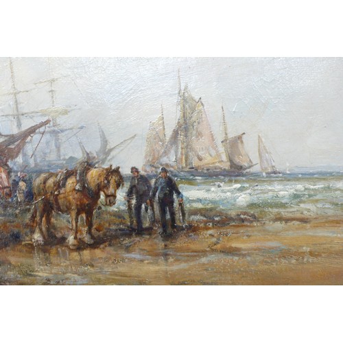 468 - William Edward Webb
Unloading the Catch
Oil on Canvas
Signed
20x30ins