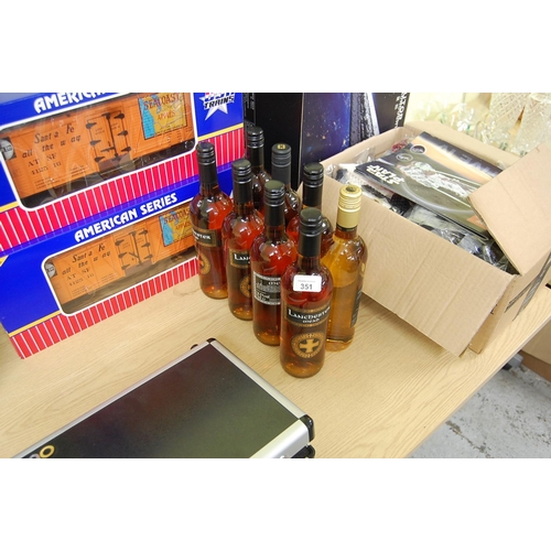 351 - Eight bottles of Mead