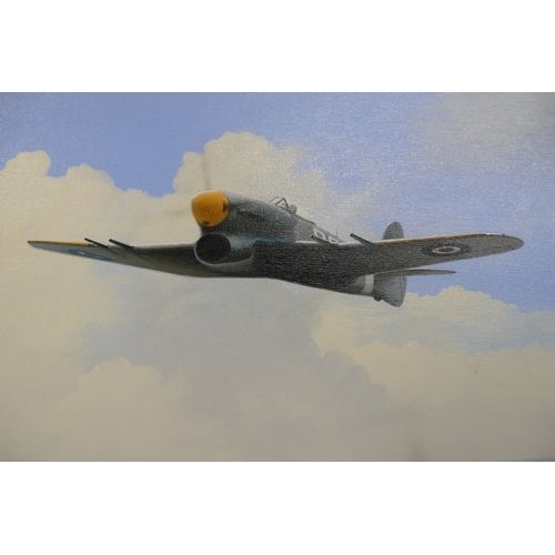 574 - Ivan berryman
Typhoon
Oil on Canvas
Signed & dated '09
20 x30ins