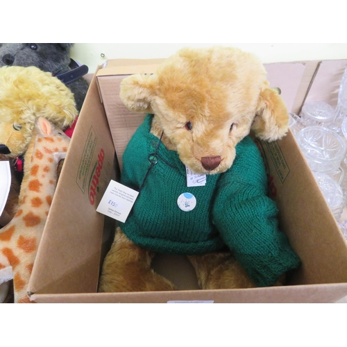 215 - Treasured Teddies - Jeremy (Origial Cost £150)