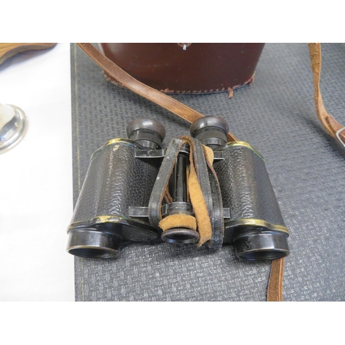 37 - Cased binoculars by Goerz Berlin