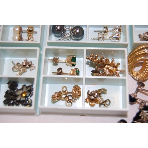 120 - Collection of Earrings, some Gold and Silver