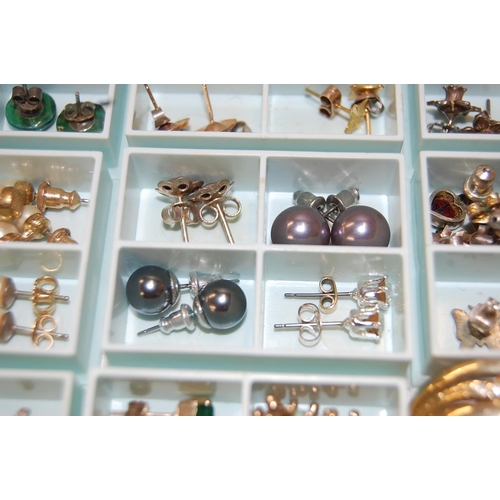 120 - Collection of Earrings, some Gold and Silver