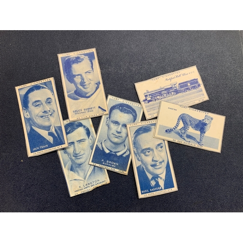 82 - Box of Piccadilly and JPS cigarette cards, plus others