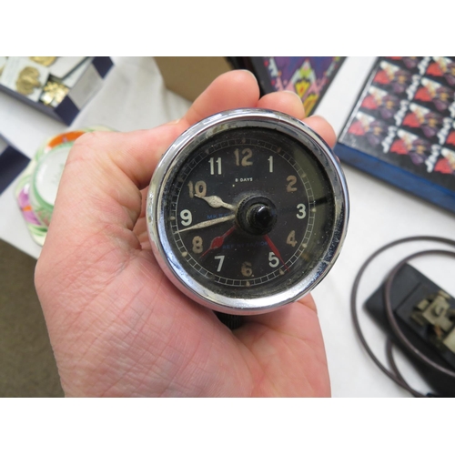 34 - A WWII Spitfire clock, MK II C, REF No. 6A/1104