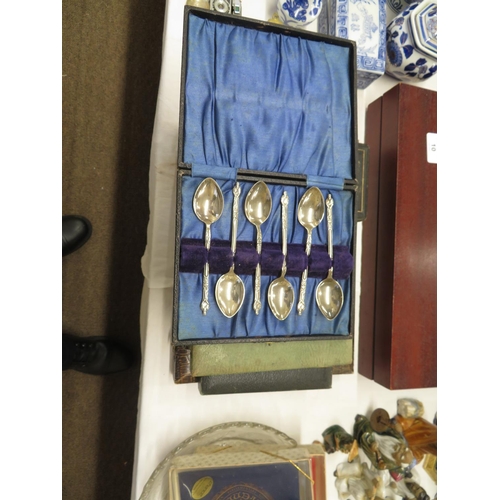 9 - Collection of cased EPNS flatware