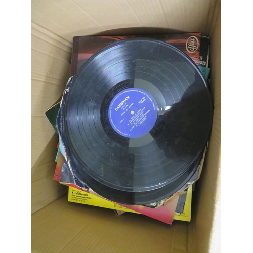 158 - Large Box of Records