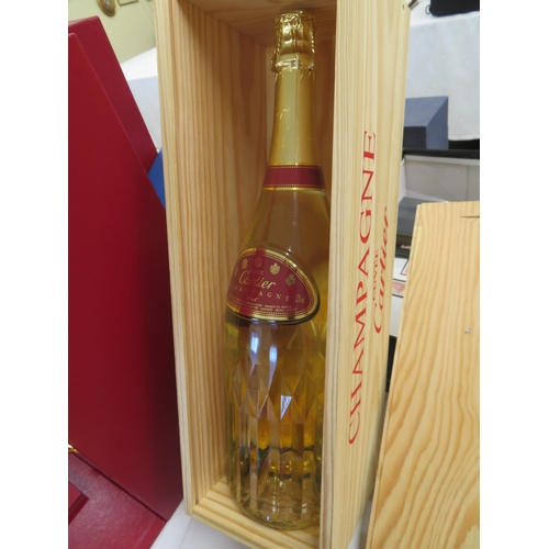 147 - Cartier magnum brut champagne, cased