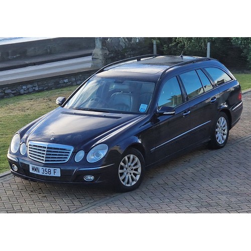 7 - MMN358F
Blue Mercedes E280 2987cc
First Registered 26.04.2007
Approx 170,000 miles
Auto Diesel