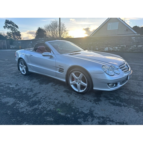 10 - RMN800J
Silver Mercedes SL500 AMG 5461cc
First Registered 29.09.2006
Approx 82,000 miles
Auto Petrol... 