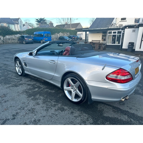 10 - RMN800J
Silver Mercedes SL500 AMG 5461cc
First Registered 29.09.2006
Approx 82,000 miles
Auto Petrol... 