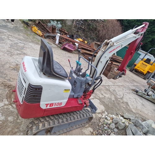 37 - Tateuchi TB108 micro digger
Year 2007
Approx 24037 hours
VAT ON HAMMER @ 20%