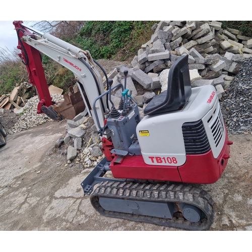 37 - Tateuchi TB108 micro digger
Year 2007
Approx 24037 hours
VAT ON HAMMER @ 20%