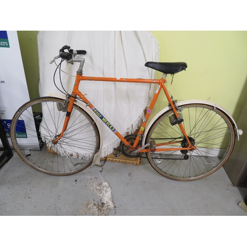 53 - Circa 1970s Eddie Merckx bicycle 
frame approx 56cms
Seems to be in good order for its age