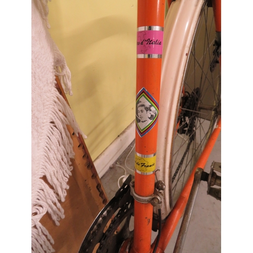 53 - Circa 1970s Eddie Merckx bicycle 
frame approx 56cms
Seems to be in good order for its age