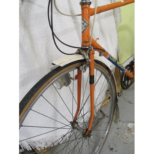 53 - Circa 1970s Eddie Merckx bicycle 
frame approx 56cms
Seems to be in good order for its age