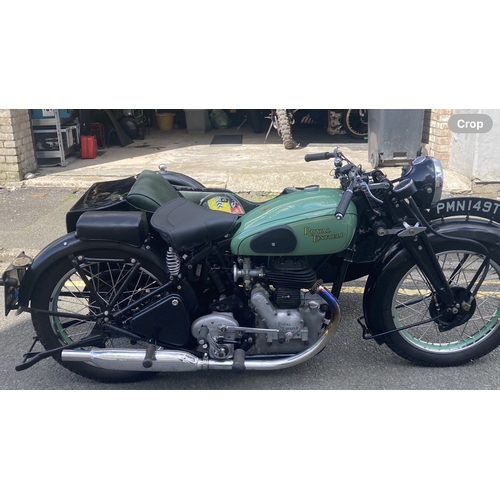 54 - PMN149T
Royal Enfield H39 Combination 570cc
First Registered 31.07.1939
Approx 80,000 miles
Petrol
g... 