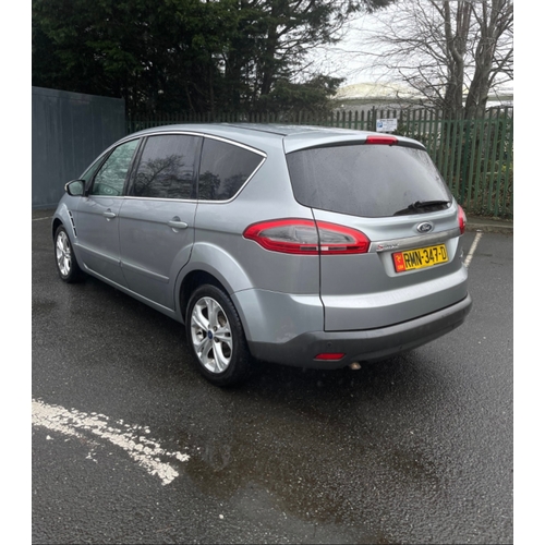 79 - RMN347D
Silver Ford S-Max Titanium TDCI 1997cc
First Registered 16.09.2010
Approx 76,000 miles
Auto ... 