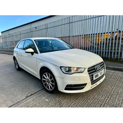 12 - NMN745D
White Audi A3 SE TDI 1598cc
First Registered 01.03.2013
Approx 91,000 miles
Manual Diesel