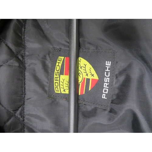 48 - Porsche leather jacket size XL