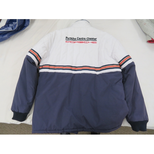 49 - Porsche jacket blue and white