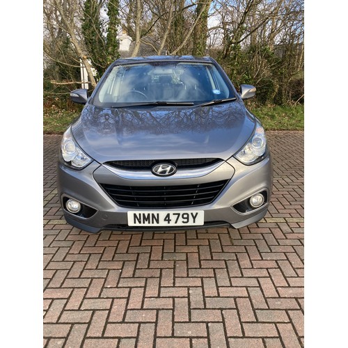 24 - NMN479Y
Grey Hyundai IX35 GDi Style 2WD 1591cc
First registered 29.10.2012
Approx 57,000 miles
Manua... 