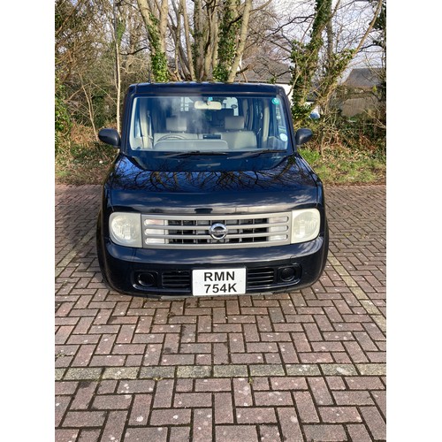 15 - RMN754K
Black Nissan Cube 1380cc
First Registered 01.12.2003
Approx 121,000 KM
Petrol Auto