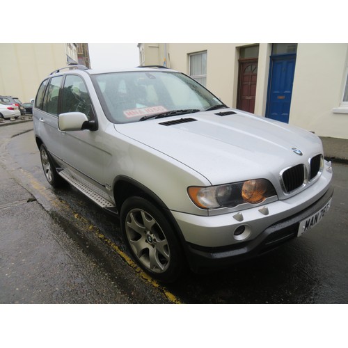 78 - MAN767
Silver BMW X5 M57 Sport 2926cc
First Registered 26.03.2002
Approx 40,000 miles
Auto Diesel
Ne... 