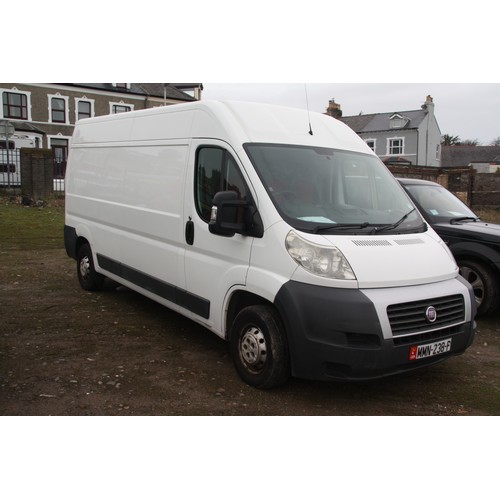 26 - MMN238P
White Fiat Ducato 35 Multijet LWB 2287cc
First Registered 30.04.2014
Approx 138,000 miles
Ma... 