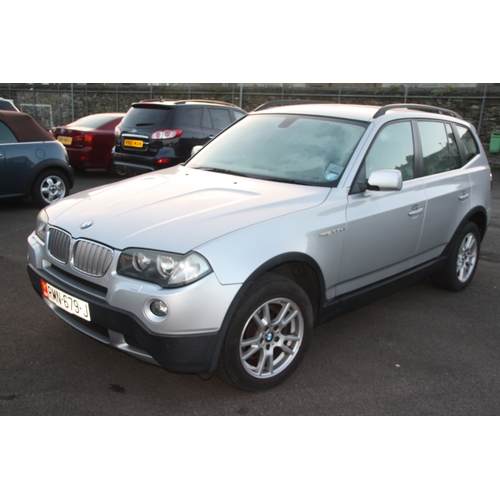 107 - RMN679J
Silver BMW X3 SE
First Registered 2007
Approx 76,900 miles
Auto Petrol
Brake Disc's Corrodin... 