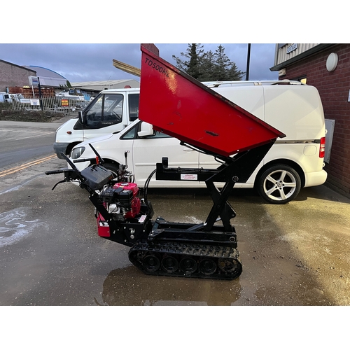 110 - Honda TD500HL power barrow hi-lift tip
Circa 2021
Used bur it good order and working well
NO VAT!