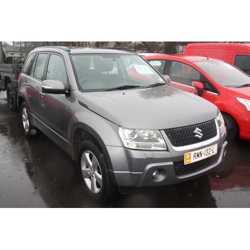 75 - RMN132L
Grey Suzuki Grand Vitara 2393cc
First Registered 18.08.2009
Approx 68,000 miles
Auto Petrol