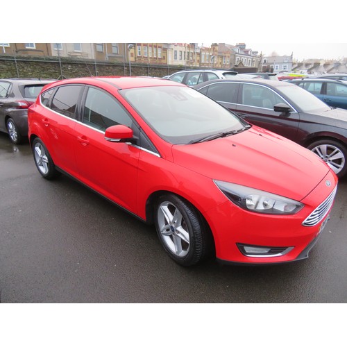 39 - RMN919D
Red Ford Focus Titanium 999cc Ecoboost
First Registered 31.03.2015
Approx 23,458 miles
MANUA... 