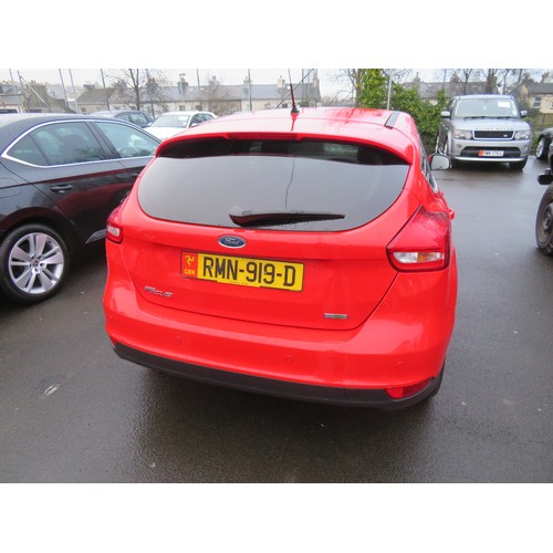 39 - RMN919D
Red Ford Focus Titanium 999cc Ecoboost
First Registered 31.03.2015
Approx 23,458 miles
MANUA... 