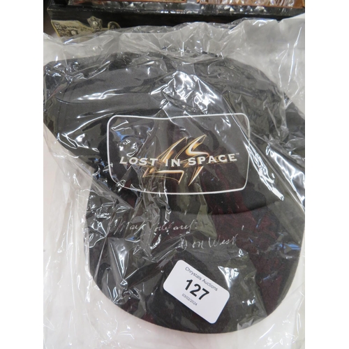 127 - Mark Goddard (Dan West), autographed 'Lost in Space' peak cap