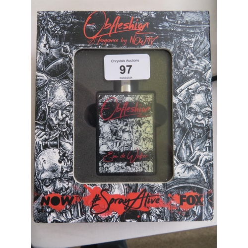 97 - Obfleshion, 'Walking Dead' zombie repellent unisex aftershave