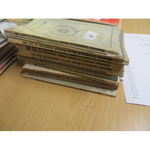 280 - Collection of booklets on the Masonic research