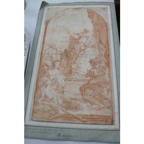 469 - School of Tiepolo?
18thC chain paper drawing