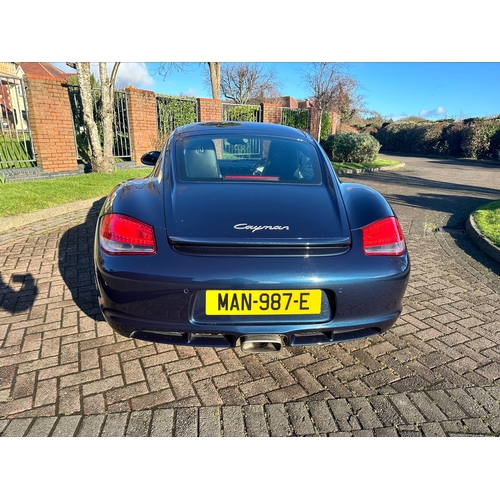 8 - MAN987E
Blue Porsche 987 Cayman 2.9L
First Registered 13.11.2009
Approx 38,000 miles
Manual Petrol
j... 