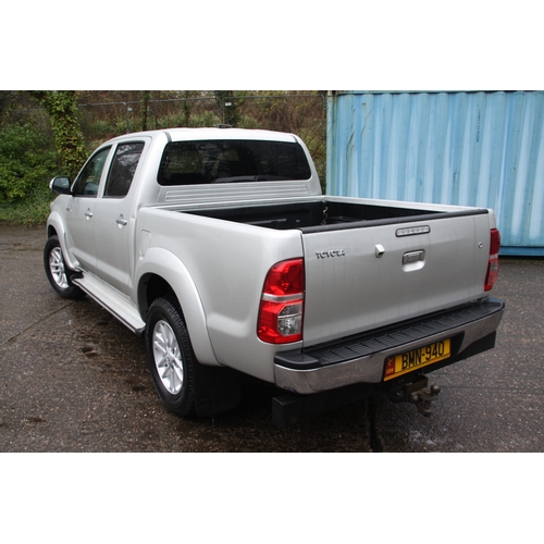 20 - BMN940
Silver Toyota Hilux Icon D-4D 4x4 2494cc
First Registered 29.10.2014
Approx 63,166 miles
Manu... 