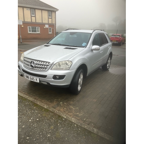 69 - RMN645K
Silver Mercedes ML320 Sport 2987cc
First Registered 28.09.2006
Approx 106,000 miles
Auto Die... 