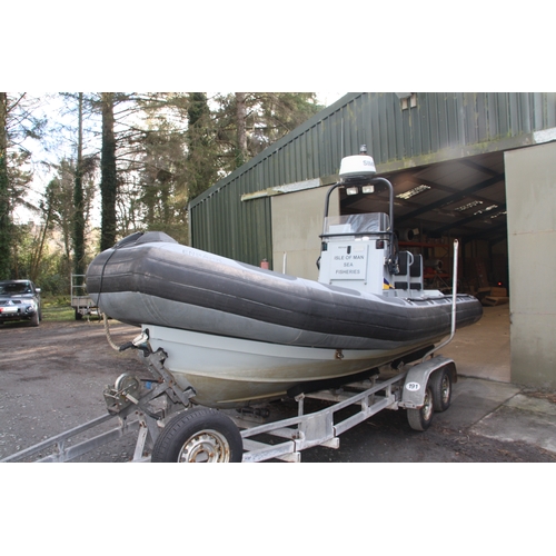 83 - Marine Specialized Technology
High Speed Commercial 6.2m rigid inflatable rib
Inboard Volvo Penta D3... 