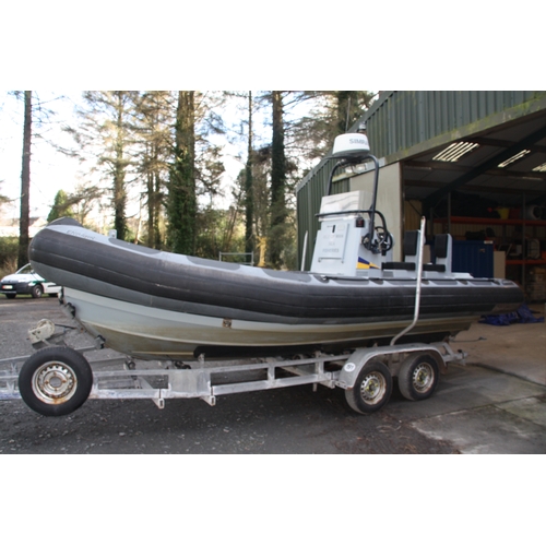 83 - Marine Specialized Technology
High Speed Commercial 6.2m rigid inflatable rib
Inboard Volvo Penta D3... 